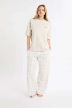 Camiseta de algodón con estampado de perro «Life is better with a dog»