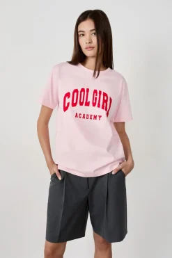 Camiseta de algodón estampada 