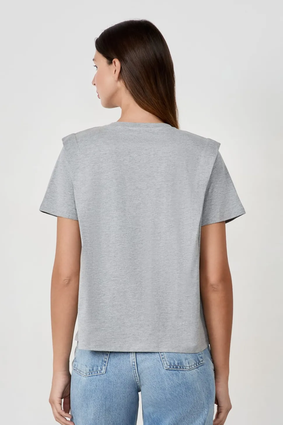 Camiseta de manga corta de algodón