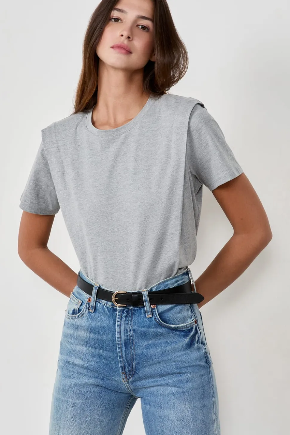 Camiseta de manga corta de algodón