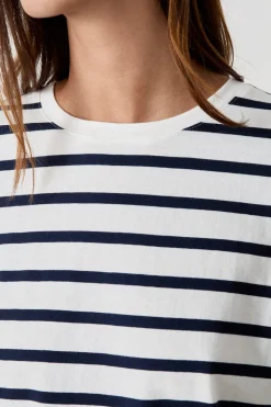 Camiseta de manga corta marinera