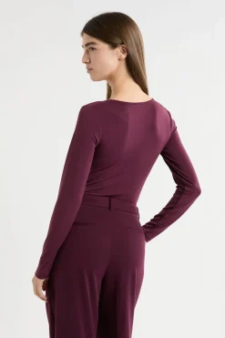 Camiseta de manga larga con anilla