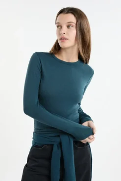 Camiseta de manga larga de algodón