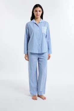 Camiseta de pijama a rayas