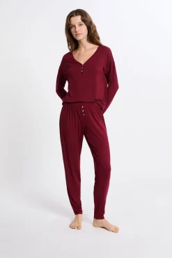 Camiseta de pijama de manga larga