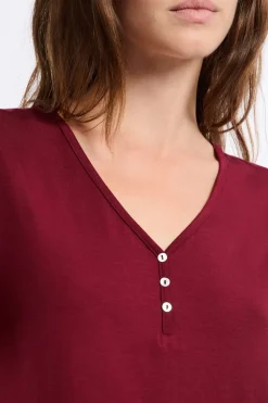 Camiseta de pijama de manga larga