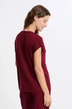 Camiseta de pijama de manga corta