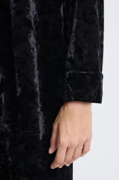 Camiseta de pijama de terciopelo