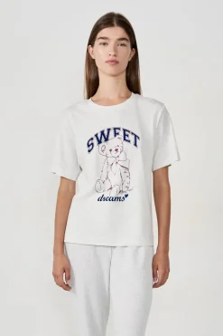 Camiseta de pijama estampada