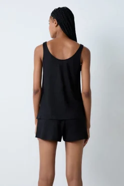 Camiseta de tirantes 100% lino