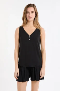 Camiseta de tirantes lisa