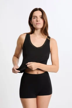 Camiseta interior de tejido térmico