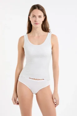 Camiseta sin mangas con sujetador integrado