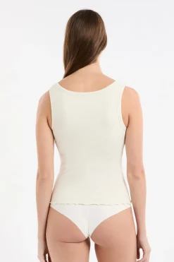 Camiseta sin mangas con sujetador integrado