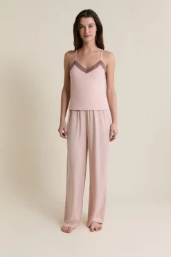 Caraco avec détails dentelle