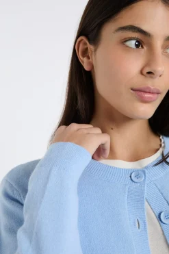 Chaleco mini de manga larga