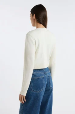 Chaleco mini de manga larga