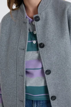 Chaqueta sin mangas con lana