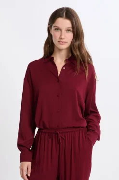 Chemise de pyjama manches longues