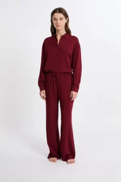 Chemise de pyjama manches longues