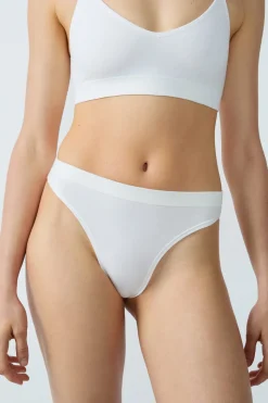 Cómodo tanga de algodón