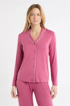 Conjunto de pijama de 2 piezas de manga larga