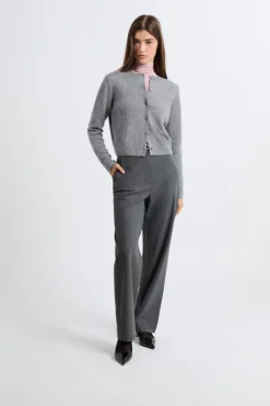 Cárdigan con botones de cachemira