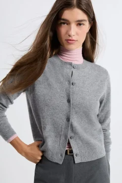 Cárdigan con botones de cachemira