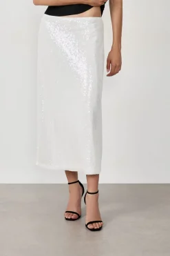 Falda de lentejuelas