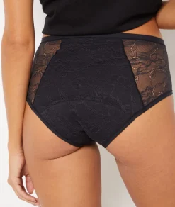 Flujo medio - braguitas menstruales de talle alto