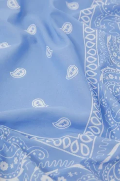 Foulard estampado de algodón