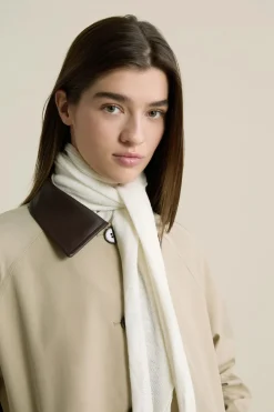 Foulard triangle en maille