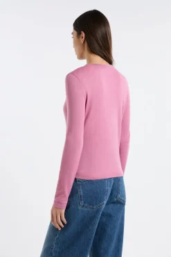 Jersey de cuello redondo de lana