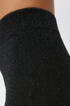 Leggings anchos tejidos brillantes