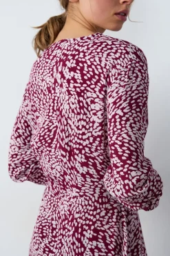 Maxivestido estampado