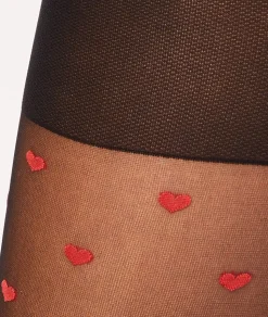 Medias de corazón de moda - 30D