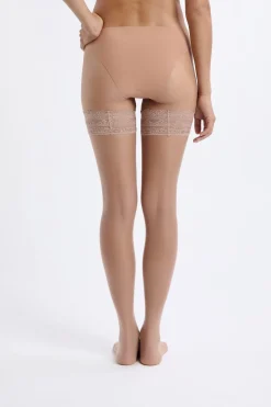 Medias efecto satinado