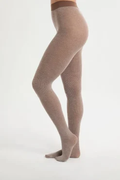 Medias opacas con cachemira