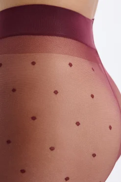 Medias transparentes con motivos - 15D