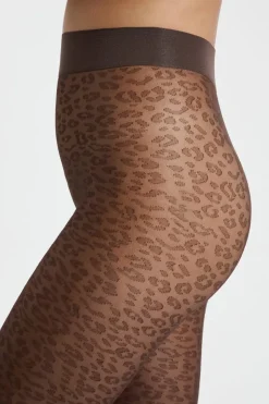 Medias transparentes con motivos - 30D