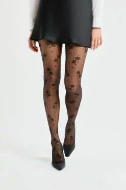 Medias transparentes con motivos - 15D