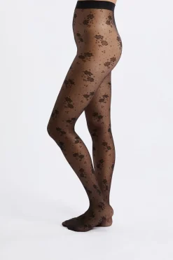 Medias transparentes con motivos - 15D
