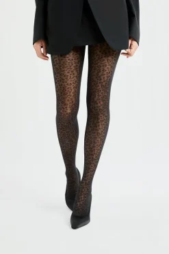 Medias transparentes con motivos - 30D