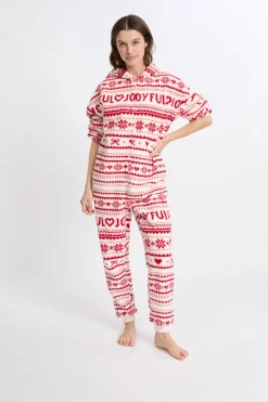 Mono estampado con capucha