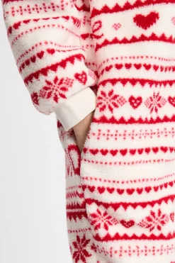 Mono estampado con capucha