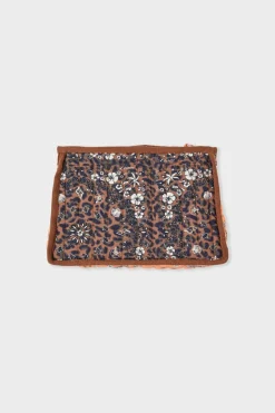 Neceser estampado de algodón