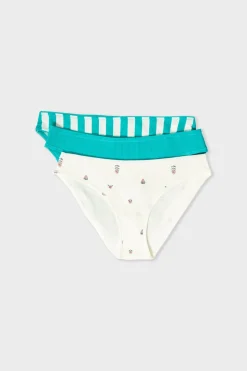 Pack de 3 braguitas de algodón