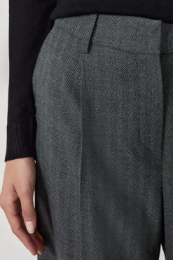 Pantalón ancho de rayas tenis