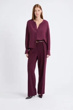 Pantalón ancho recto