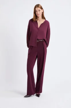 Pantalón ancho recto